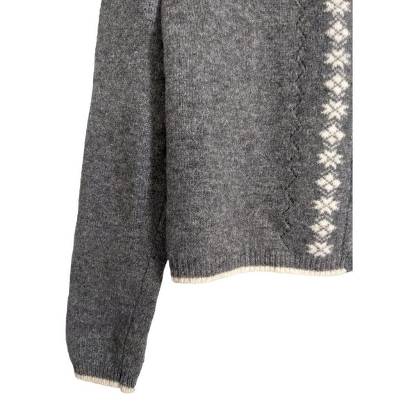 Vintage Chelsea Campbell Lambswool Knit Cardigan Women's Size Small - Picture 5 of 7